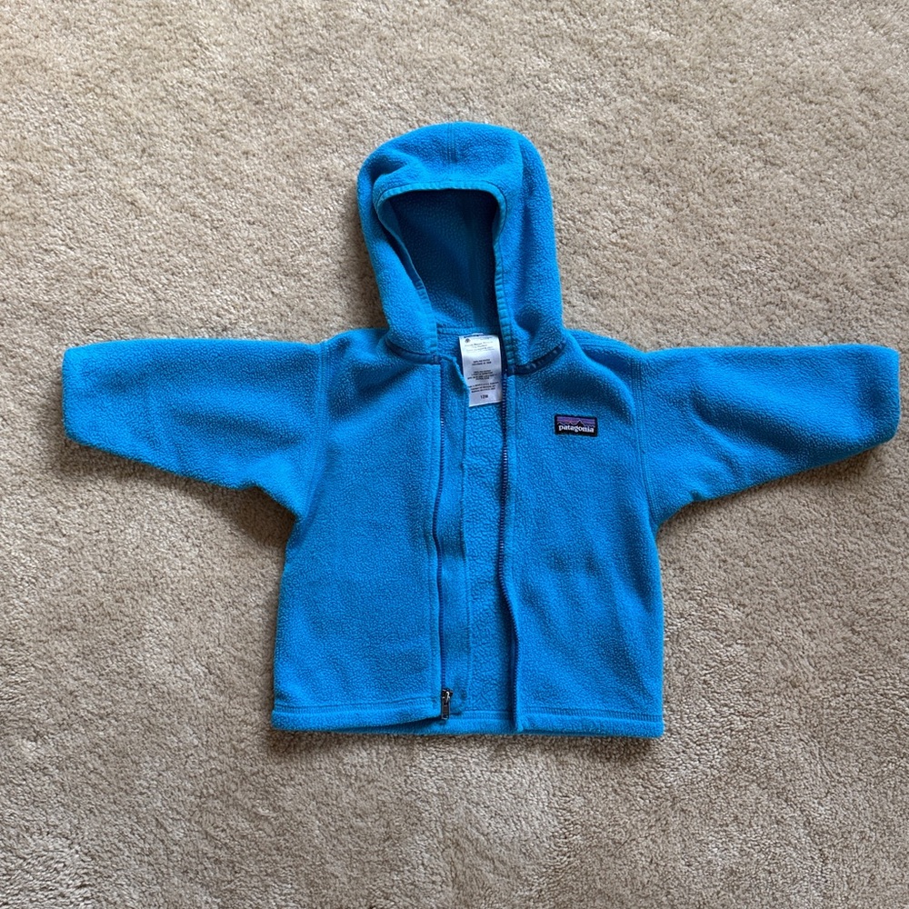 Patagonia Synchilla Vibrant Blue Zip-Up Fleece